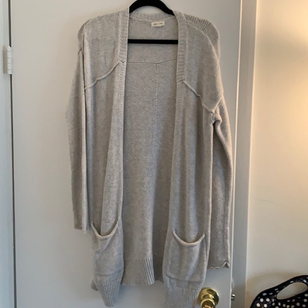Light grey cardigan from Urban Outfitters